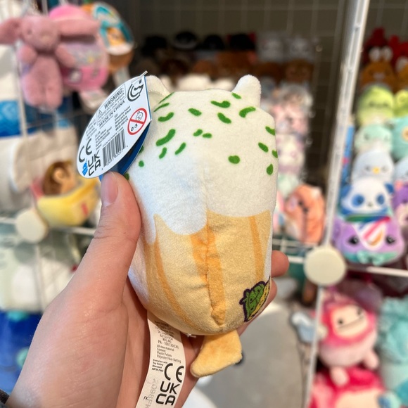 Cats vs Pickles CVP “Chip n Dip” Bean 4” Stuffed Plush - Picture 2 of 3